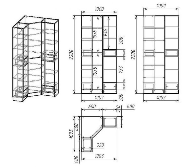 Витрина Мебелайн-46 правая венге / дуб молочный