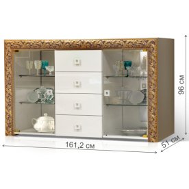 Витрина Тиффани Премиум ТФКМ-3-5