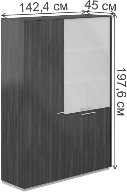 Витрина NZ-0303+NZ-0341 бренсон трюфель