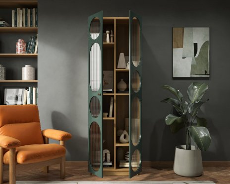 Витрина Роса (ROSA) R17 коричневый