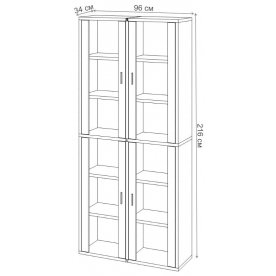 Витрина Оревро ш2в2+4ФС