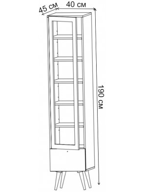 Витрина Воаб принт 43