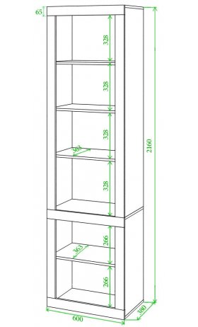 Витрина Той ШК шамони / карамель