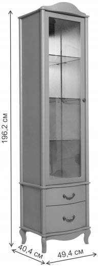 Витрина Заварин венге