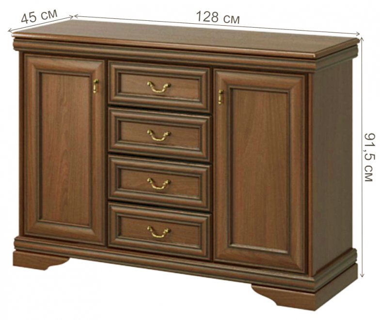 Комод №337 МК 60 саванна