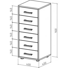 Комод Остин-4