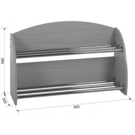 Обувница открытая