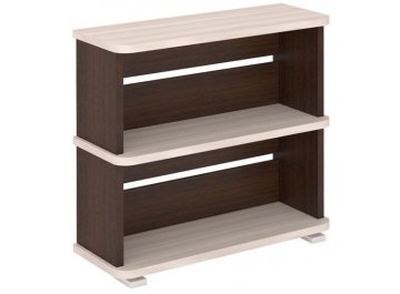 Стеллаж СБ-25/2 карамель / венге