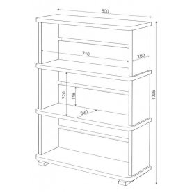 Стеллаж СБ-25/3