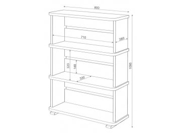 Стеллаж Эланта-25/3