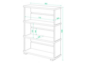Стеллаж Эланта-25/3