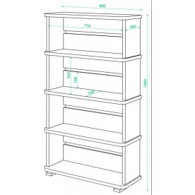 Стеллаж СБ-25/4