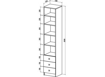 Стеллаж Бостон-6