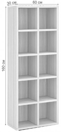 Стеллаж Нобиле СтлН Ш шамони