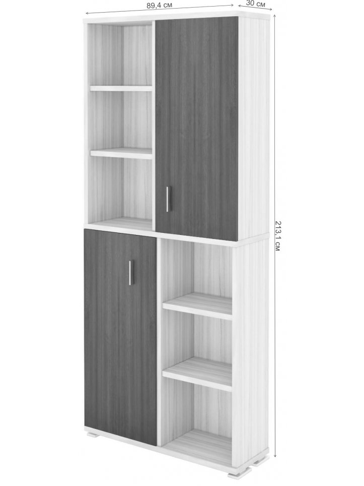 Стеллаж Феланта-30-2 КВ карамель / венге