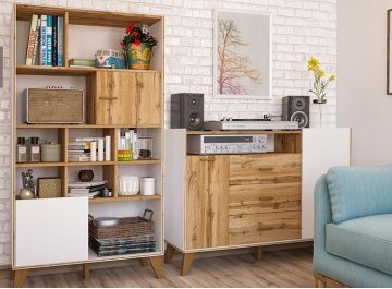 Стеллаж Сканди МН-036-11