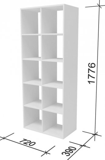 Стеллаж СИ52 дуб сонома