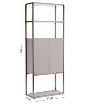 Стеллаж Space тип B 58DB-SH16061B