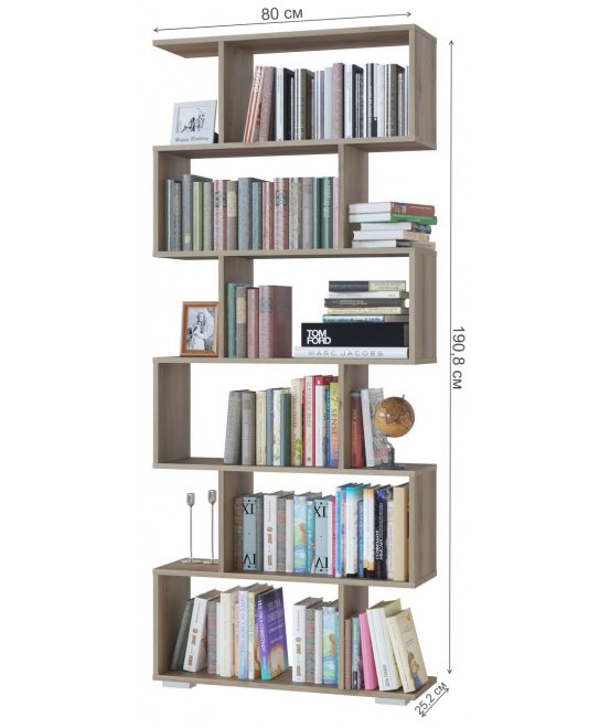 Стеллаж СТ-1 дуб делано