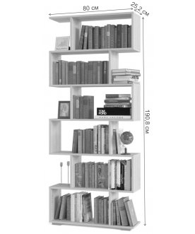 Стеллаж СТ-1 венге