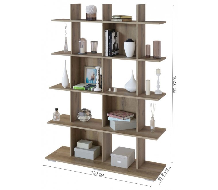 Стеллаж СТ-5 дуб делано