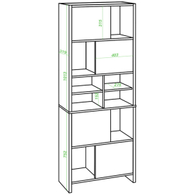 Стеллаж СТЛ-ЗВХ