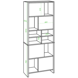 Стеллаж СТЛ-ЗВХ