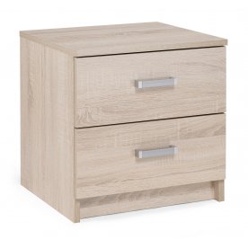 Тумба Хай-тек 420 с двумя ящиками дуб сонома