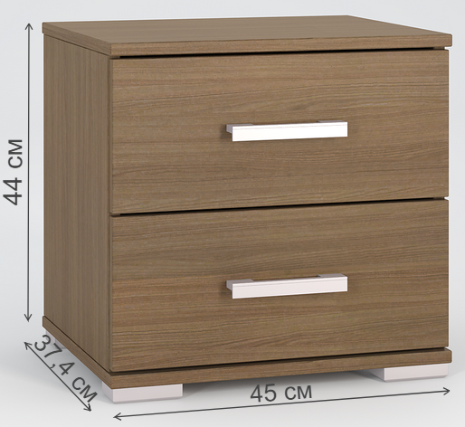 Тумба Вента-82 ясень темный