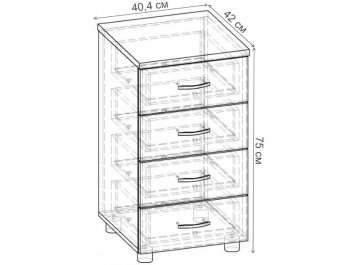 Тумба Тумба 400 Т.019.400-01