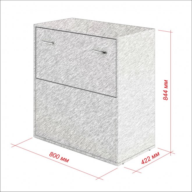 Тумба Банга-4 орех