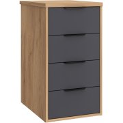 графит / дуб крафт золотой