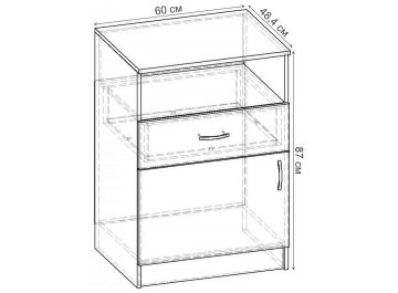 Тумба Уют-1.5 К.051.600-01