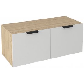 Тумба Норд Т01-1000 дуб сонома / белая