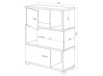 Тумба СБ-30/3