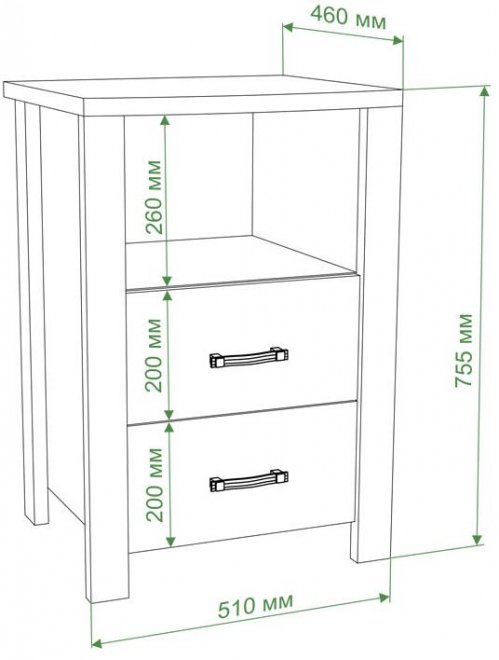 Тумба Арера ШК шамони / карамель