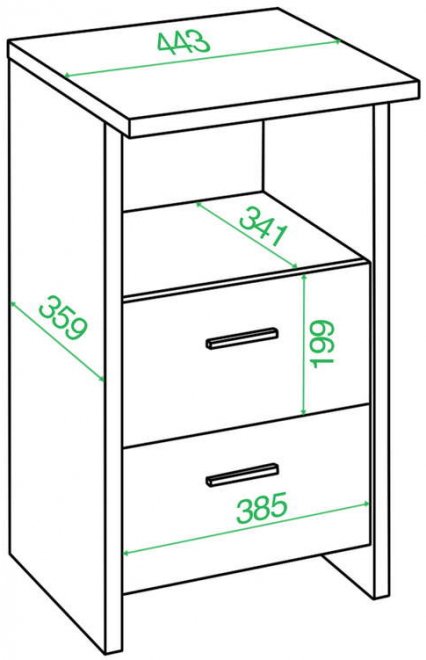 Тумба Далера К карамель