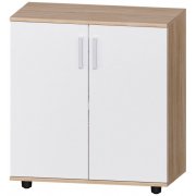 дуб сонома / белый