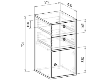Тумба Прайм-21-4