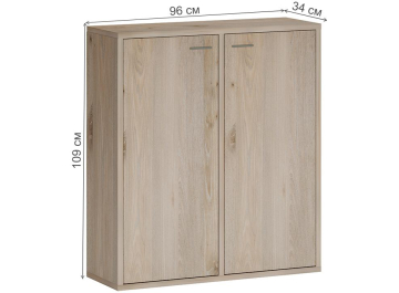 Тумба Оревро ш2в1+2ФГ