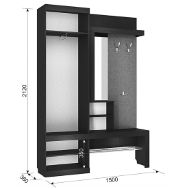 Готовая прихожая Алекс