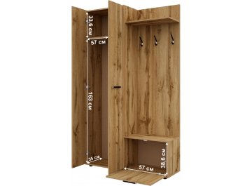 Готовая прихожая Астрикс