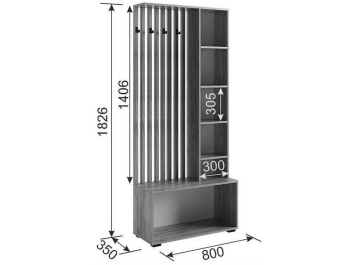 Готовая прихожая Бери К2