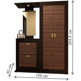 Готовая прихожая Мебелеф-1