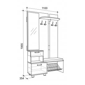 Прихожая Смарт