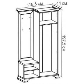Шкаф Kentaki S320-PPK 110P