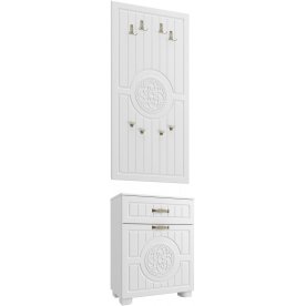 Модульная прихожая Монблан комплектация 4