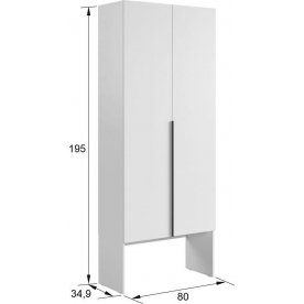 Модульная прихожая Баско К10 комплектация 10