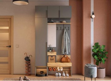 Модульная прихожая Баско К4 комплектация 4