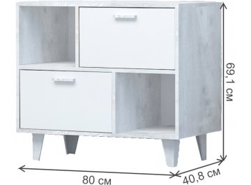 Модульная прихожая Эго комплектация 1
